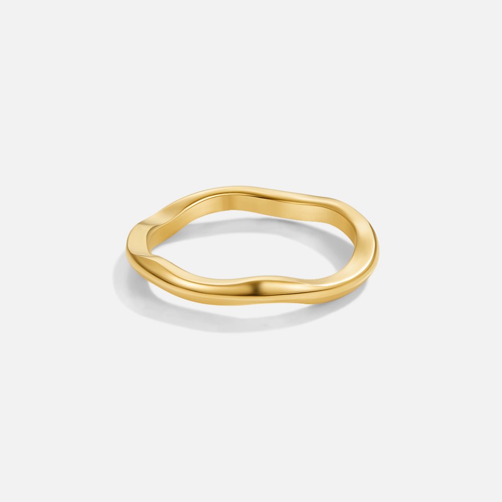 Shine – Wave Ring Set
