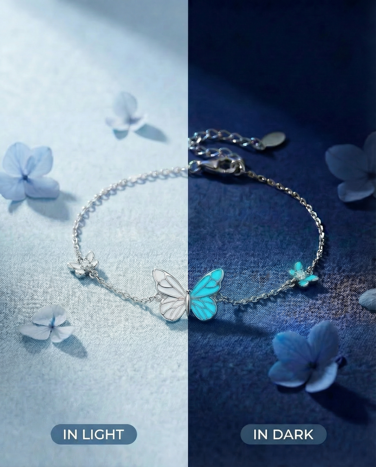 Bracelet Butterfly - Blue