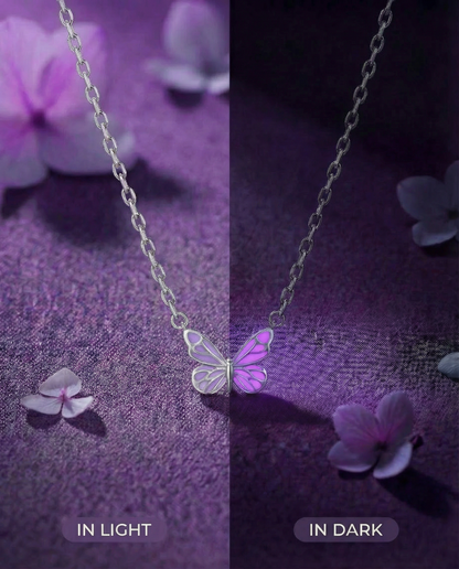 Necklace  Purple