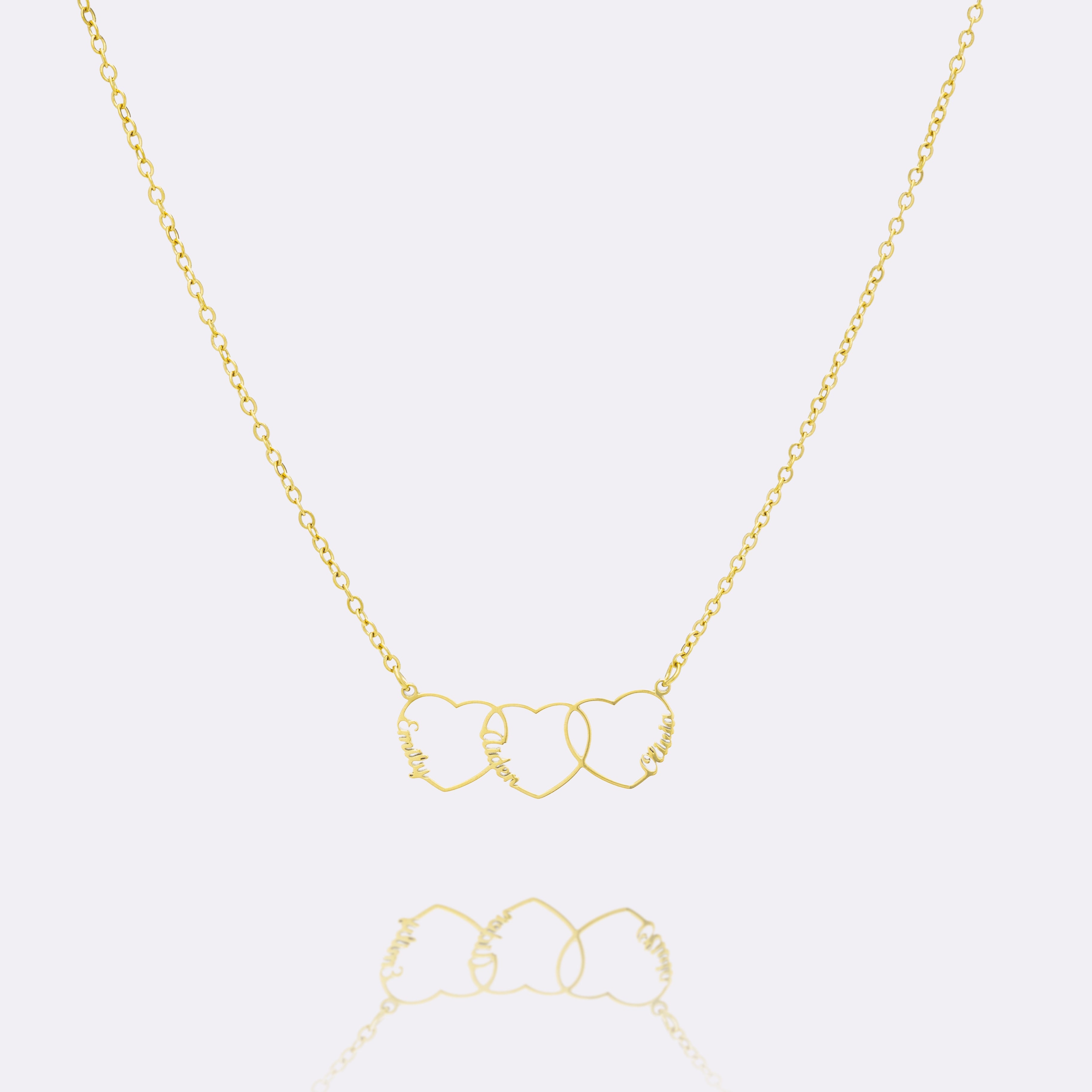 Personalized Heart Name Necklace