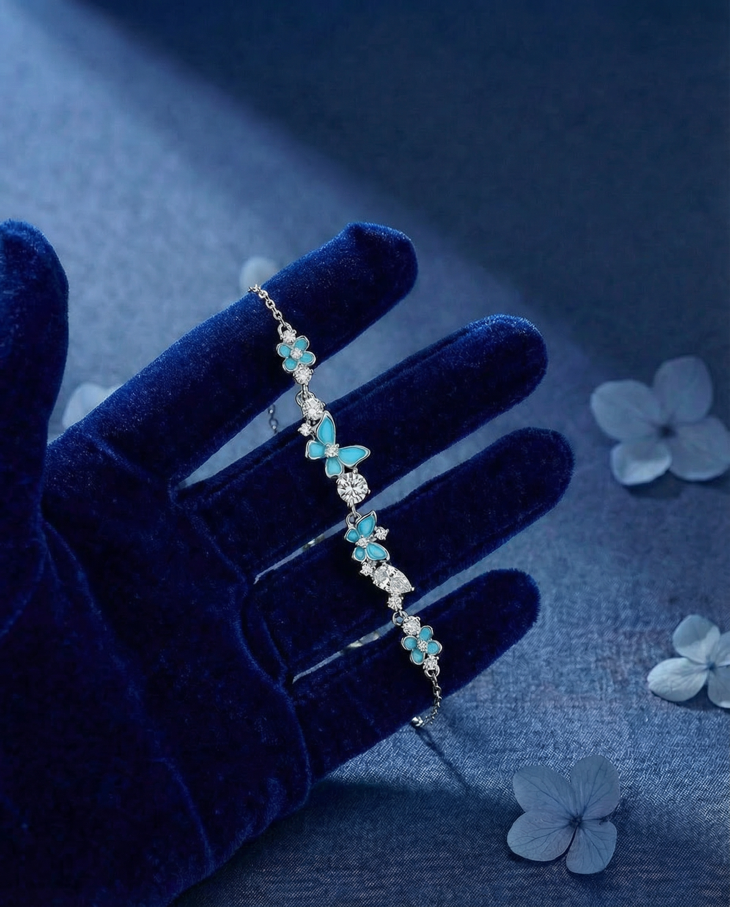 Garden Bracelet - Blue