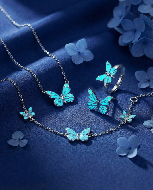 4-in-1 Set Butterfly - Blue