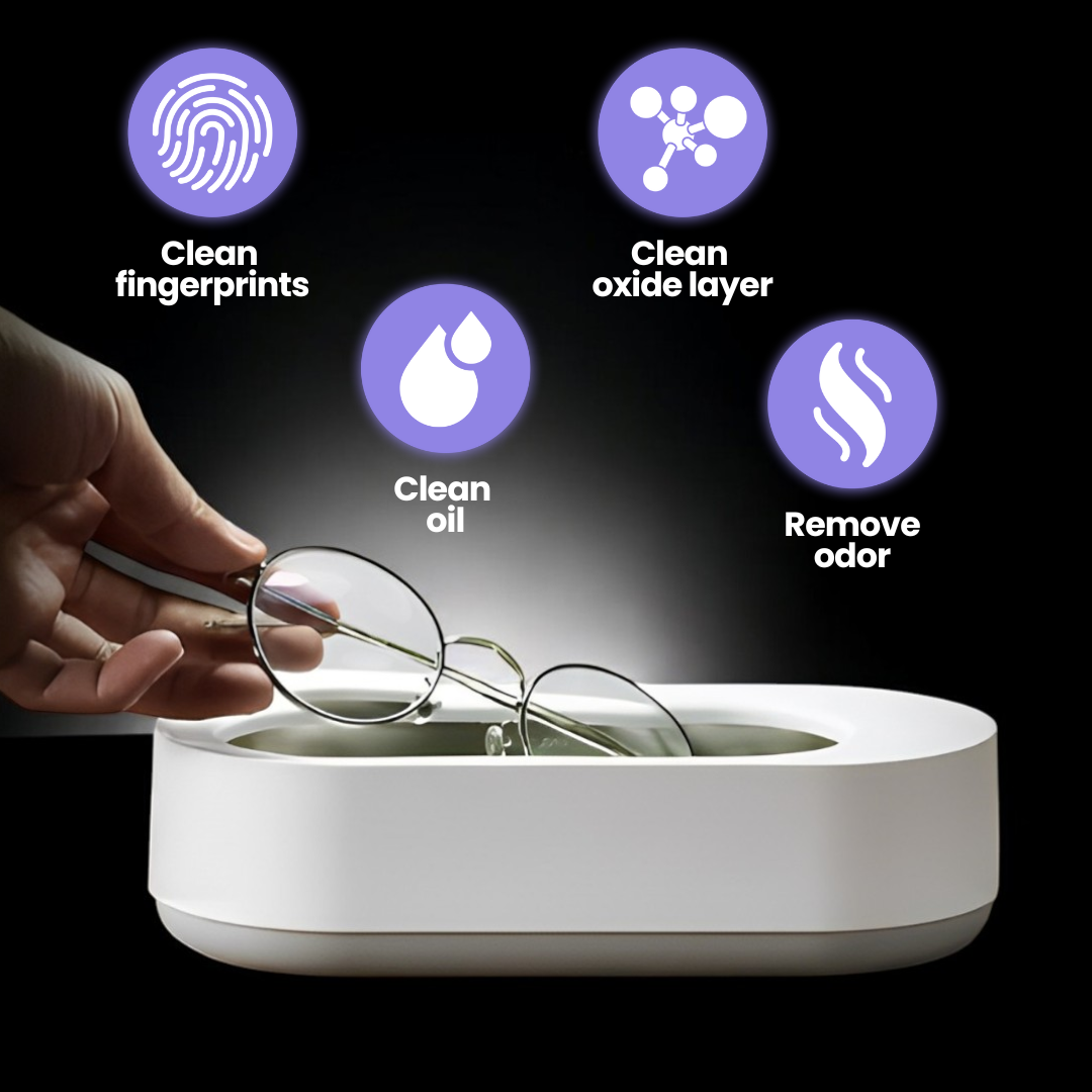 Clearzy™  Ultrasonic Cleaner
