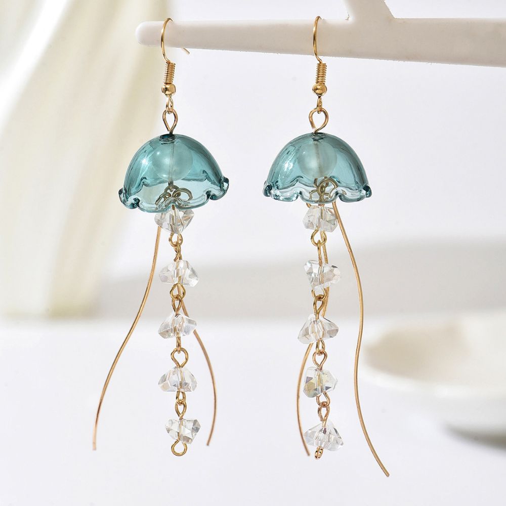 JELLYFISH DANGLE EARRINGS (PAIR)