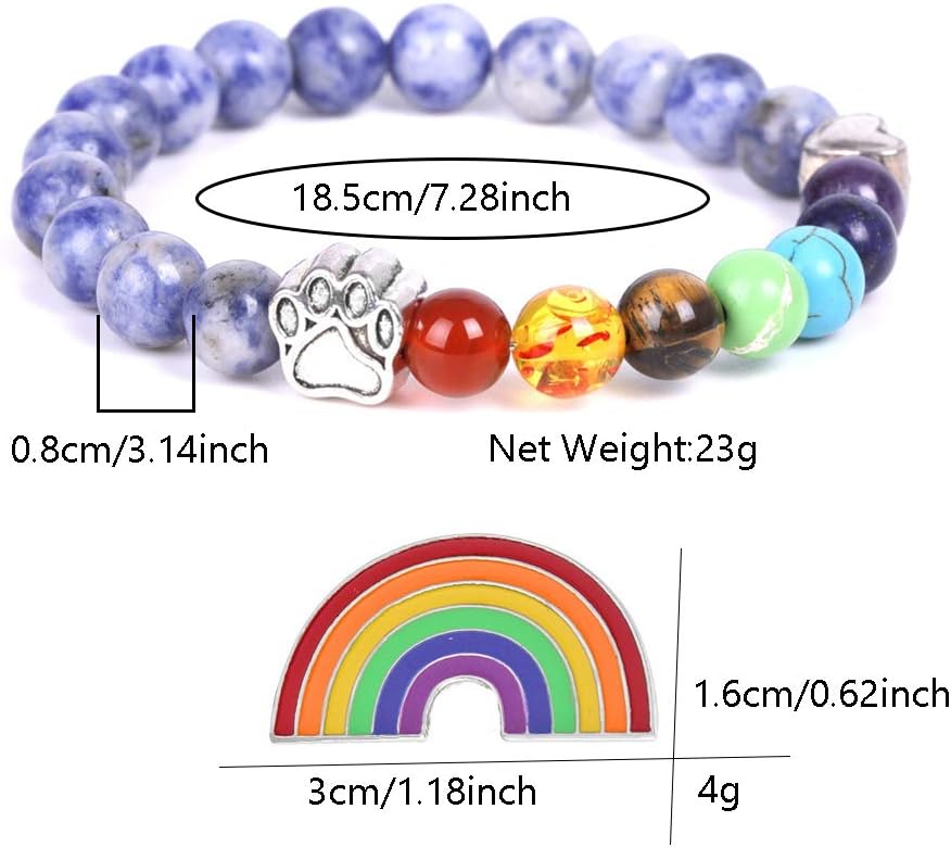 Rainbow Bridge Commemorative Bracelet