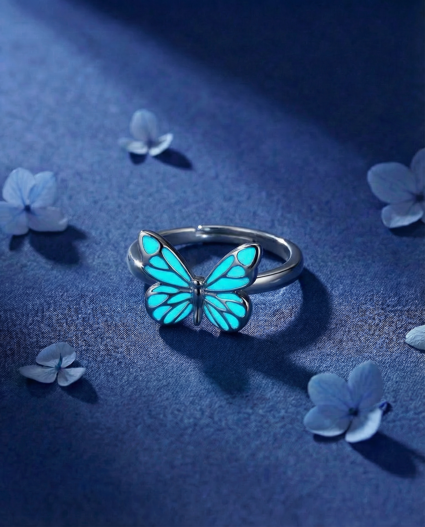 Ring Butterfly - Blue