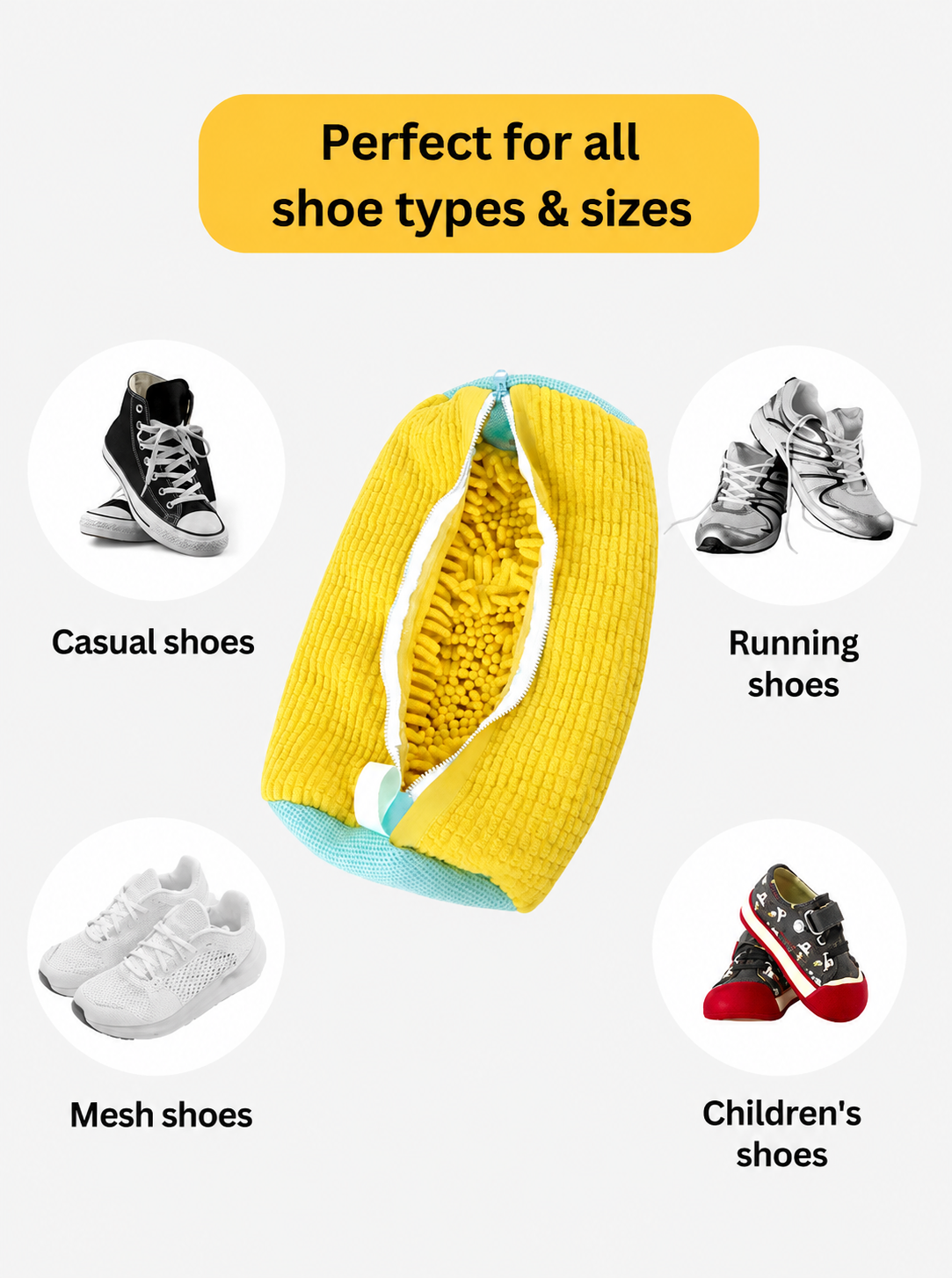 Adoris™ WashMate Shoe Bag