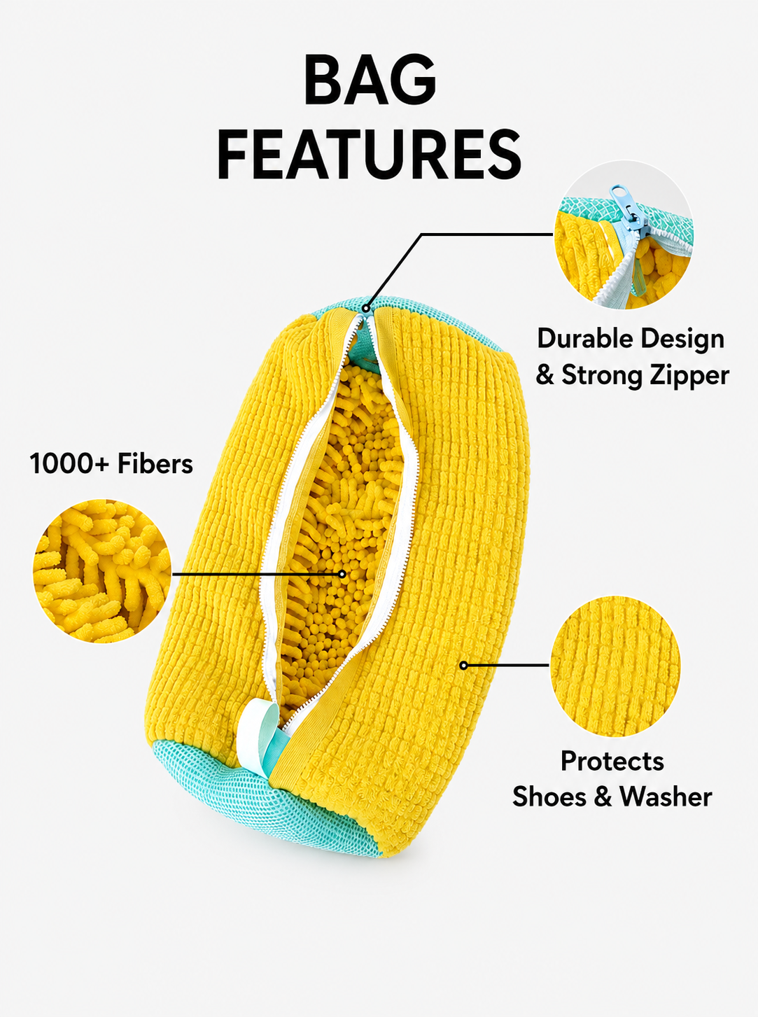 Adoris™ WashMate Shoe Bag