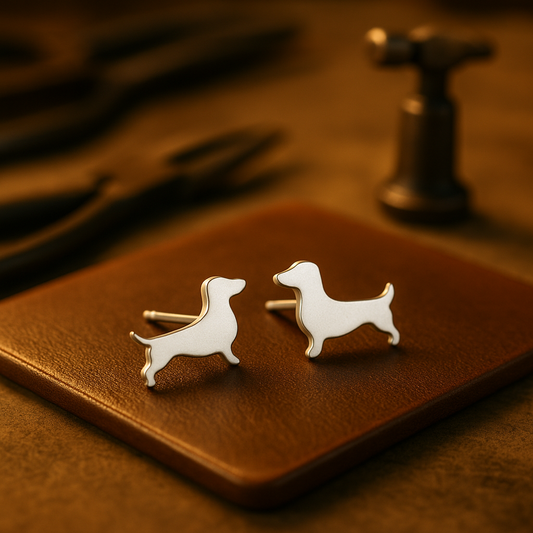 Dachshund Stud Earrings