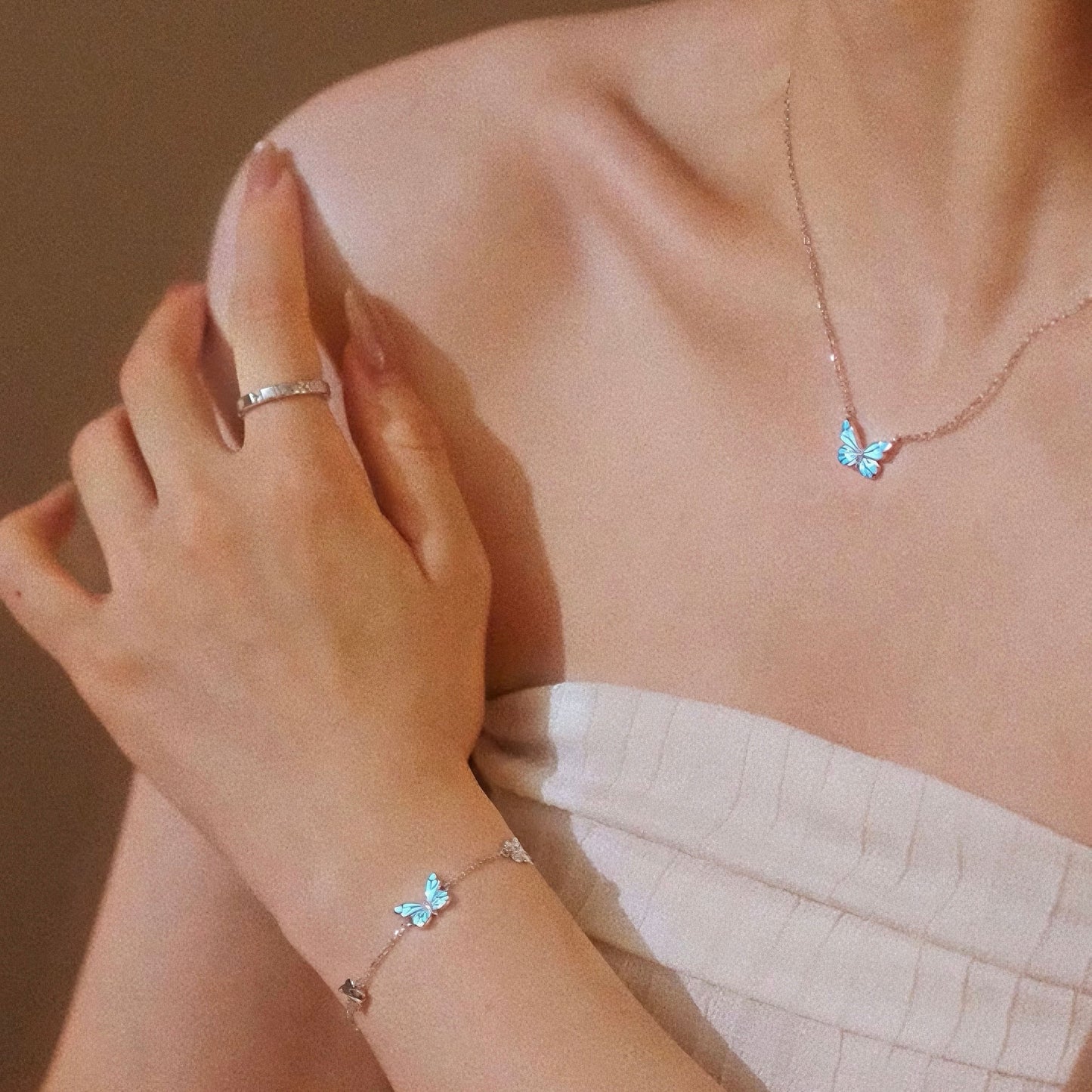 Bracelet Butterfly - Blue