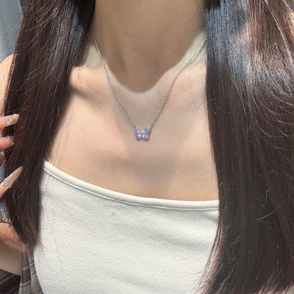 Necklace  Purple