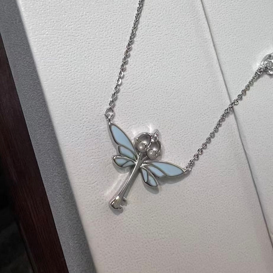 Key Necklace - Blue