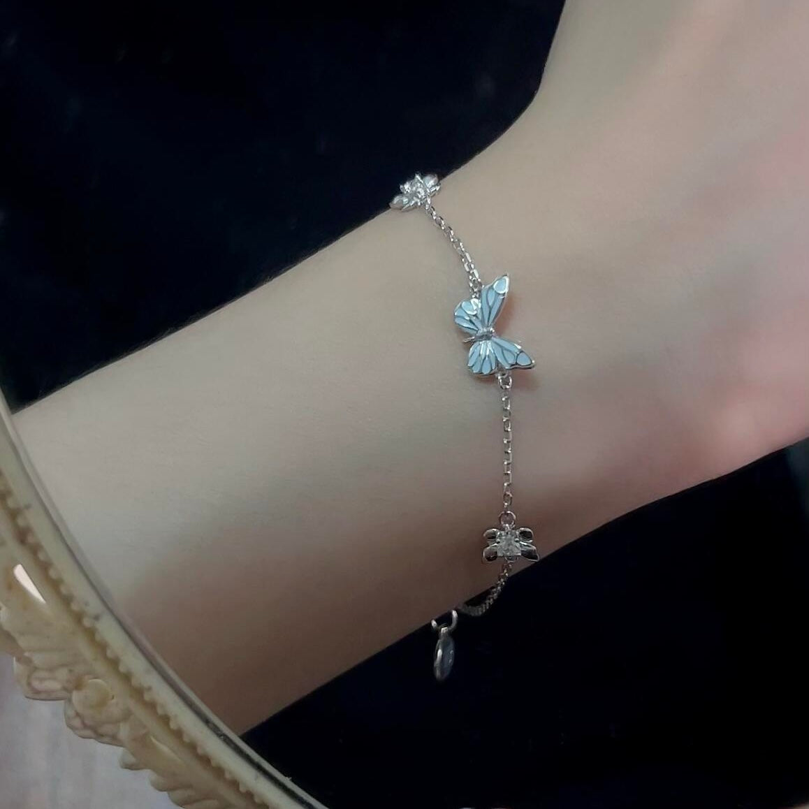 Bracelet Butterfly - Blue
