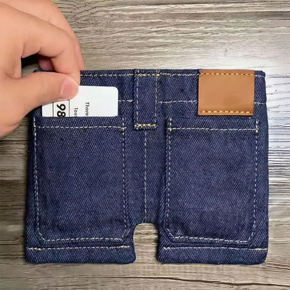Pocket Pants - Mini Jeans Wallet
