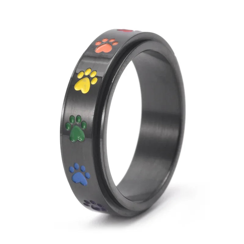 Rotating Stress Relief Ring for Paws