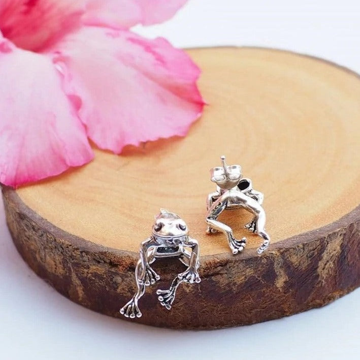 FROG EARRINGS (PAIR)