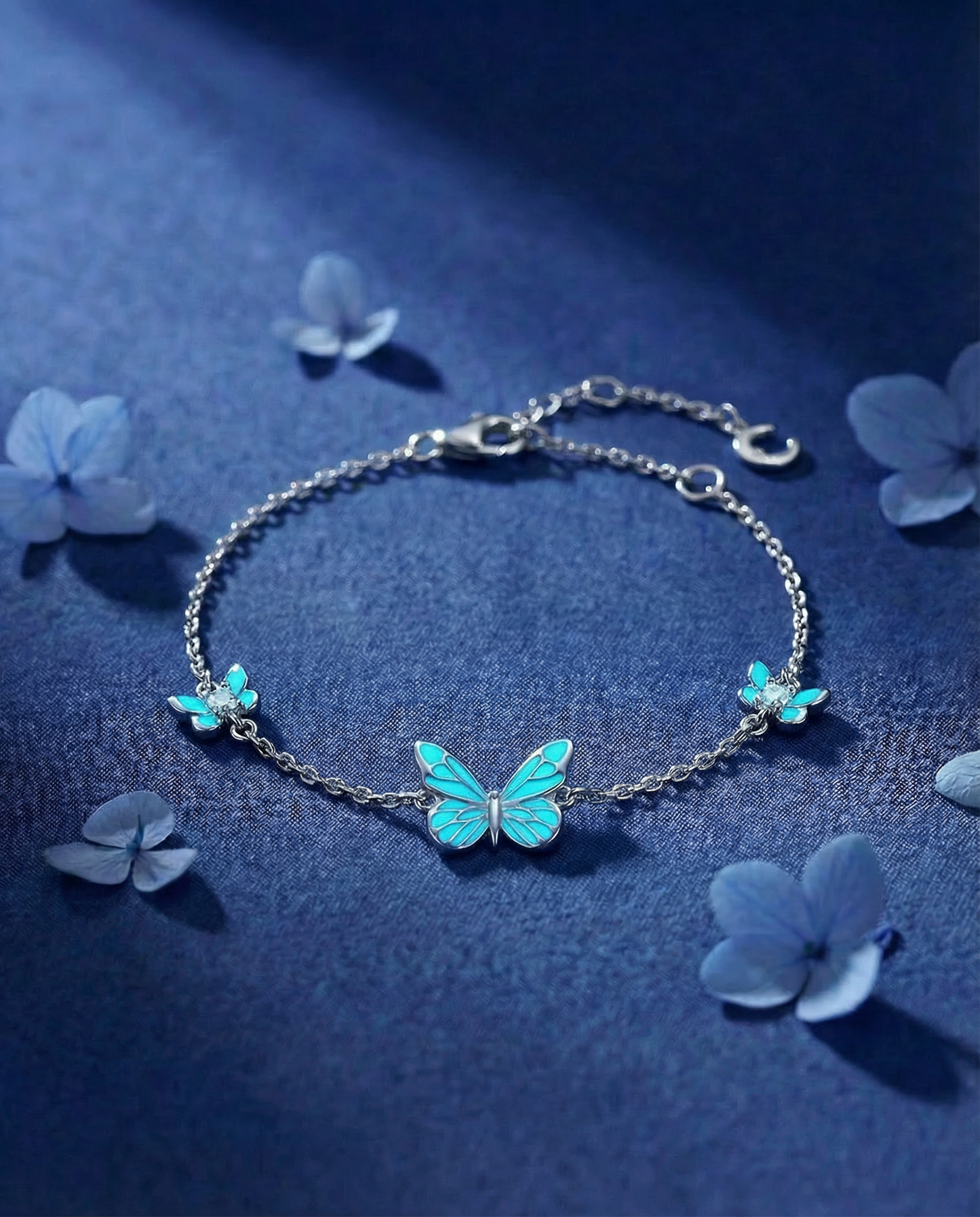 Bracelet Butterfly - Blue