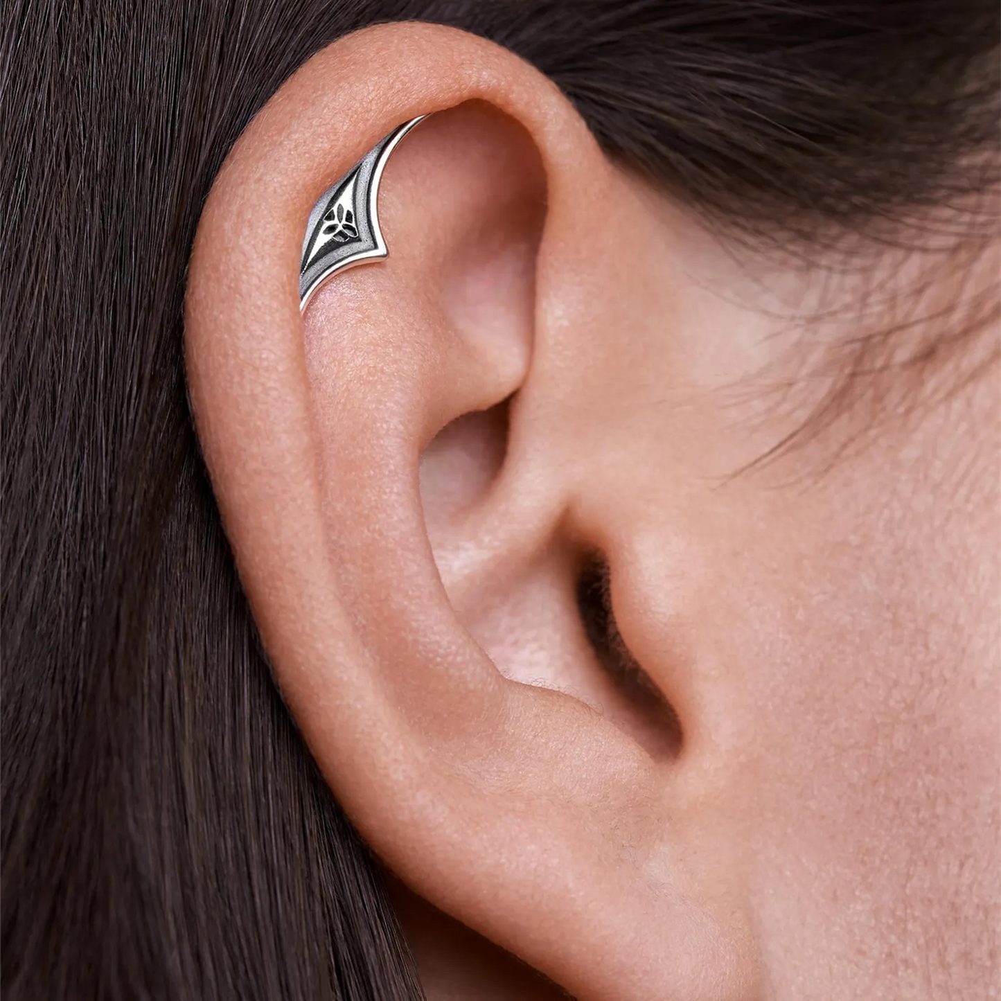 Goth Hidden Helix Earrings (2PCS)