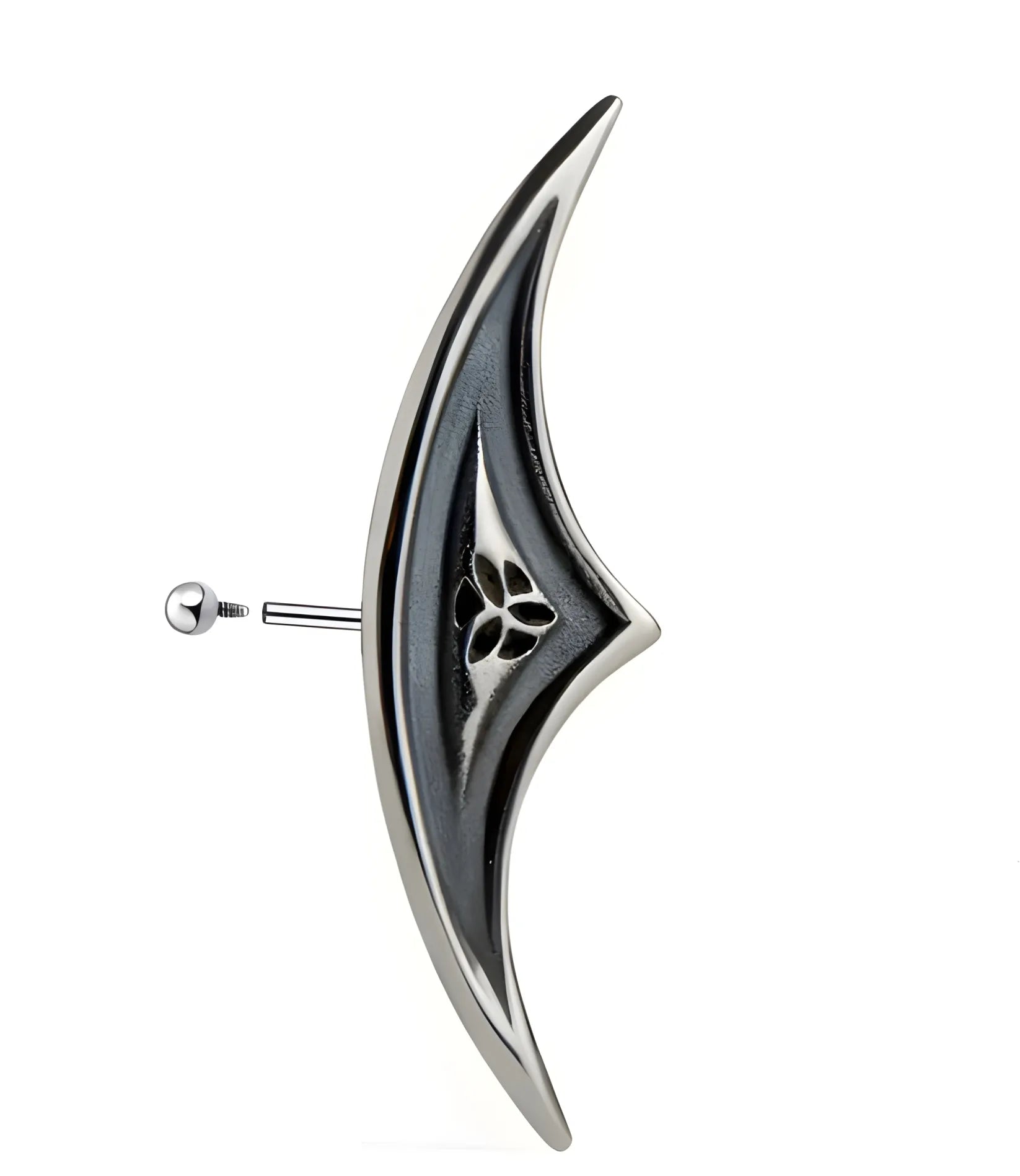 Goth Hidden Helix Earrings (2PCS)