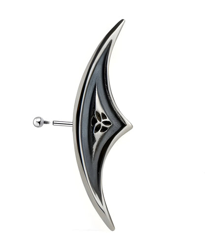 Goth Hidden Helix Earrings (2PCS)