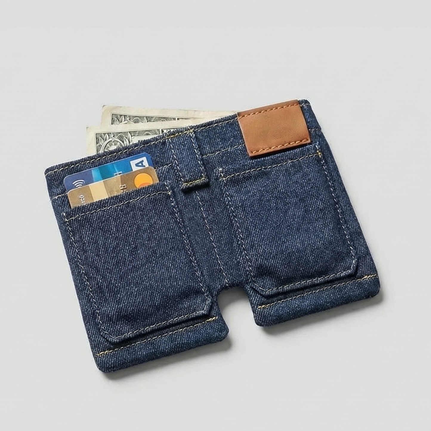 Pocket Pants - Mini Jeans Wallet