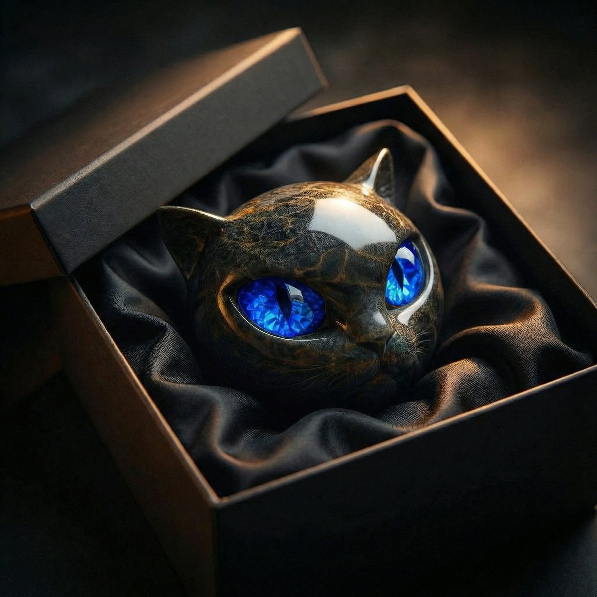 Mystic Cat Sculpture - Home Decor and Gift