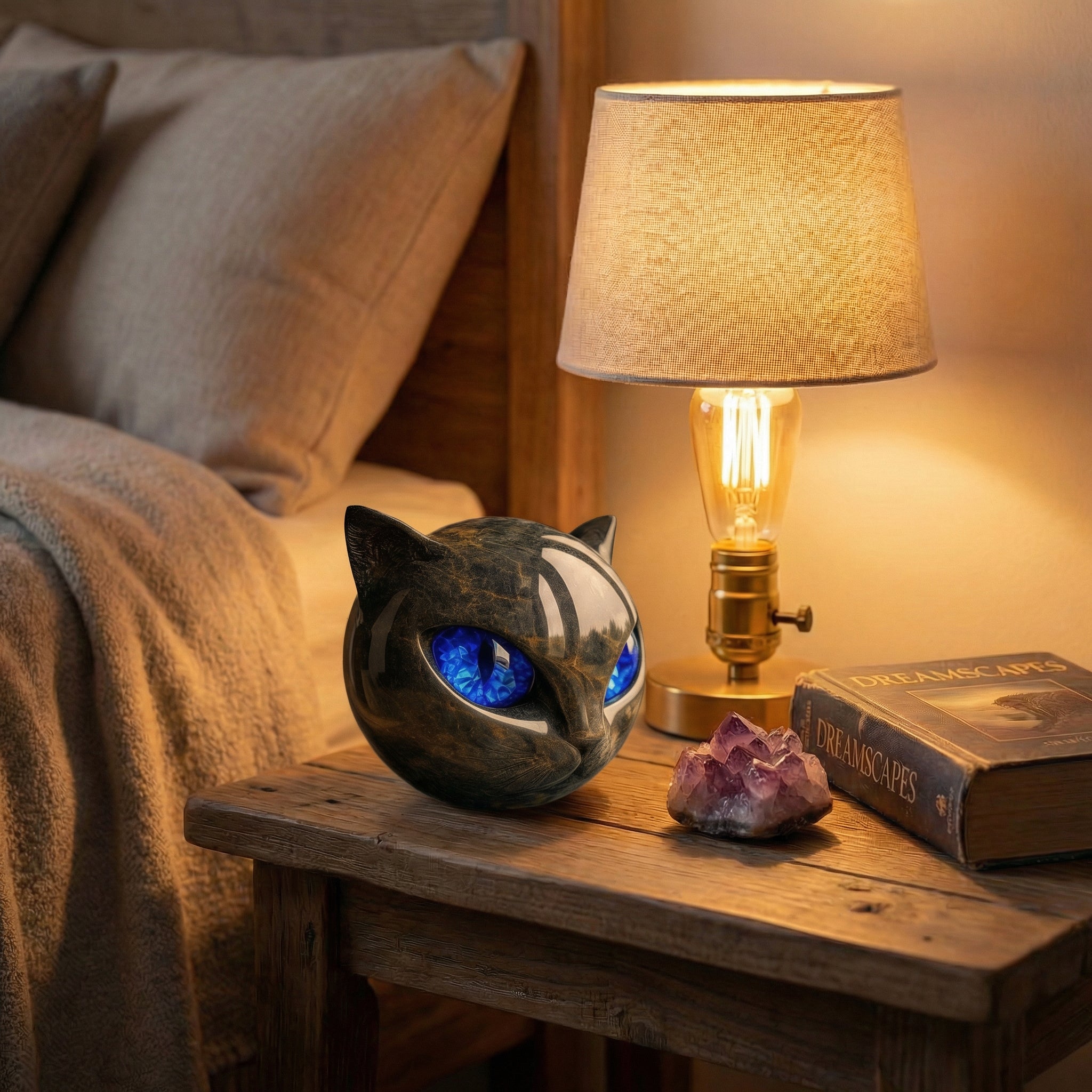 Mystic Cat Sculpture - Home Decor and Gift