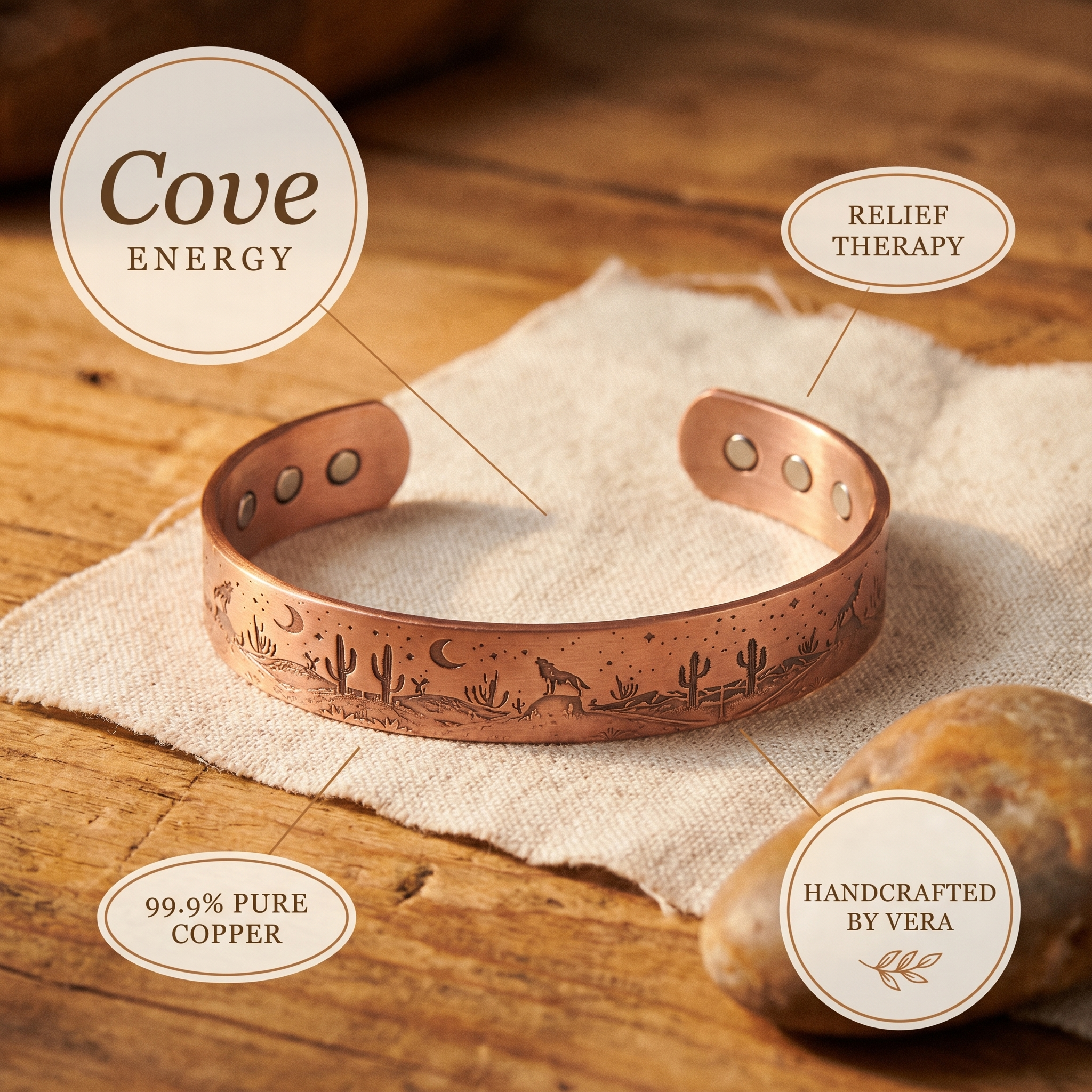 Cove Copper Bracelet