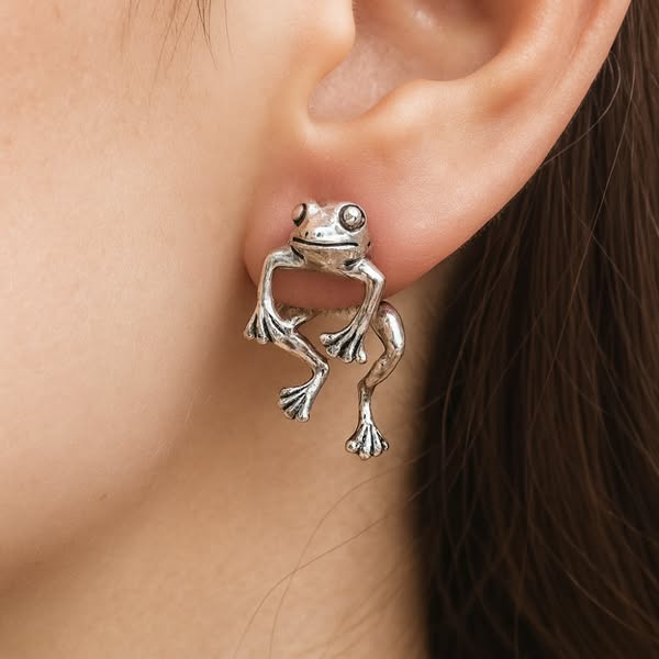 FROG EARRINGS (PAIR)
