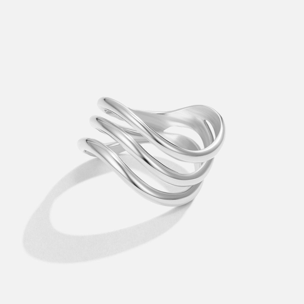 Kiya – Layered Silver Ring