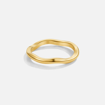 Shine – Wave Ring Set