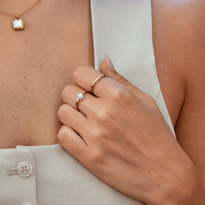 Peri – Freshwater Pearl Ring
