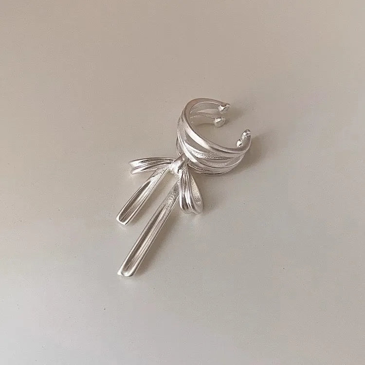 Bow Tie Ear Cuff Earring（1PC）