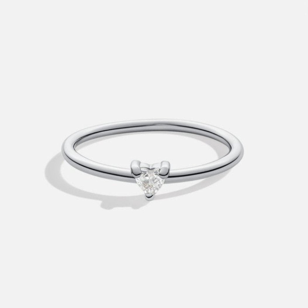 “Little Love” – Crystal Heart Ring
