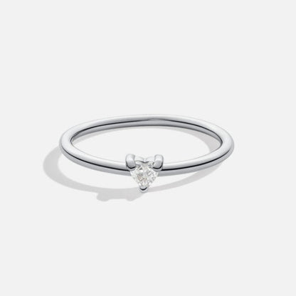 “Little Love” – Crystal Heart Ring