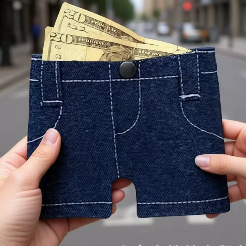 Pocket Pants - Mini Jeans Wallet